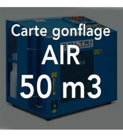 Carte Gonflage à L'air 50m3