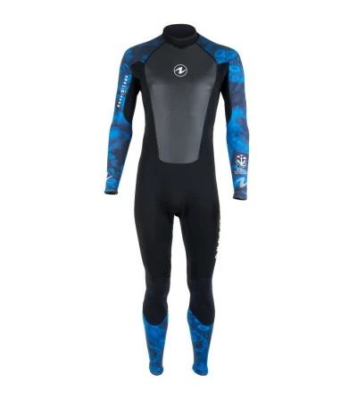 Combinaison Aqualung Hydroflex 3mm Bleu - Homme – Image 2