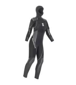 Combinaison Scubapro Definition 7mm à Cagoule Et Zip Frontal - Femme