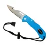 Couteau Aquatys Pliant Titane - Bleu