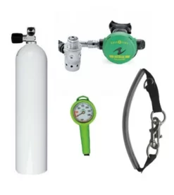 Pack Déco 7 Litres Alu + Calypso Nitrox + Sangle